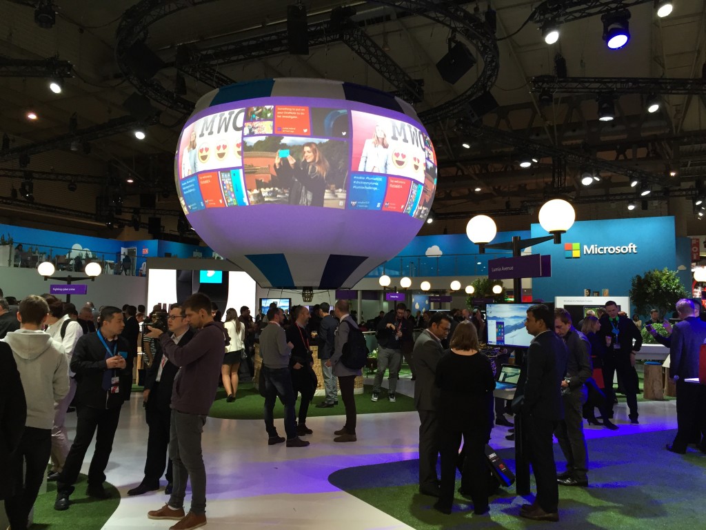 Mobile World Conference Display