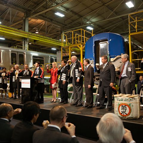 Kawasaki Rail Car Media Event 2